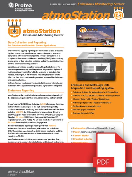 Download atmoStation brochure Download atmoStation brochure