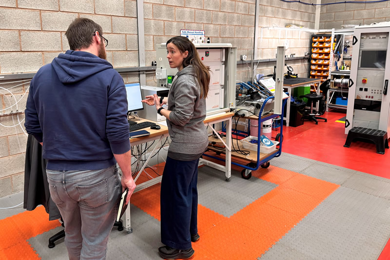 Custom atmosIR Infrared Gas Analyser System On Test