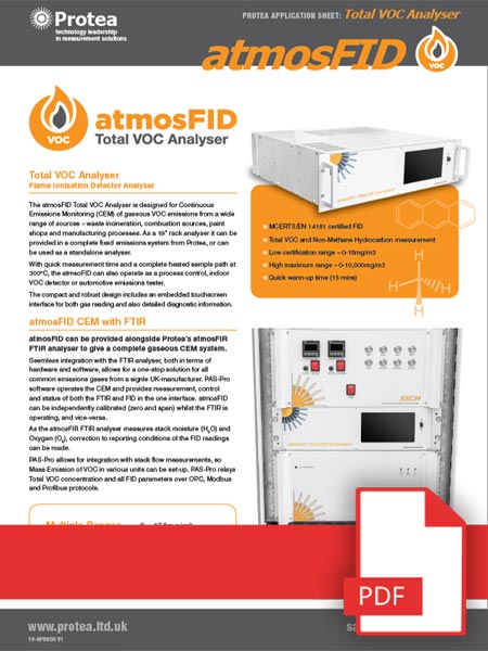 P2000 Series Continuous Emission Monitor With Protea Control Unit P2000 Series Continuous Emission Monitor With Protea Control Unit