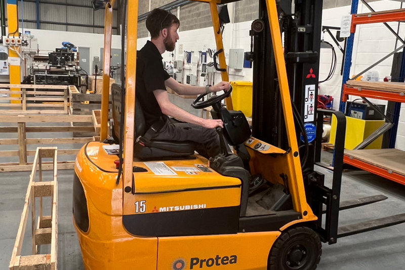 Forklift Training At Protea