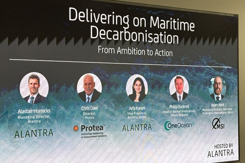 Protea Sales Team & Alantra Panel Discuss Marine Decarbonisation
